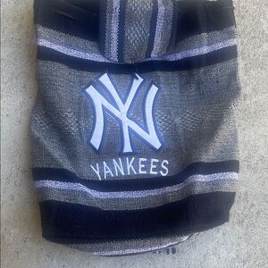 Yankees Black and Gray Men's Bag